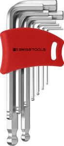 Pb Swiss Tools PB Inbusschlüsselsatz kurz + Kugelkopf