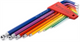 Pb Swiss Tools PB Inbusschlüsselsatz Farbe lang kurz + Kugelkopf