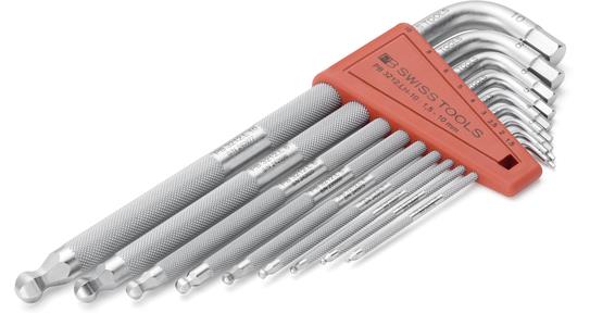 Pb Swiss Tools PB-Inbusschlüsselsatz, robuste Version, 1,5–10 mm