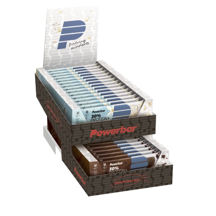 Powerbar-Schreibtischdisplay aus Karton – 2 Kartons