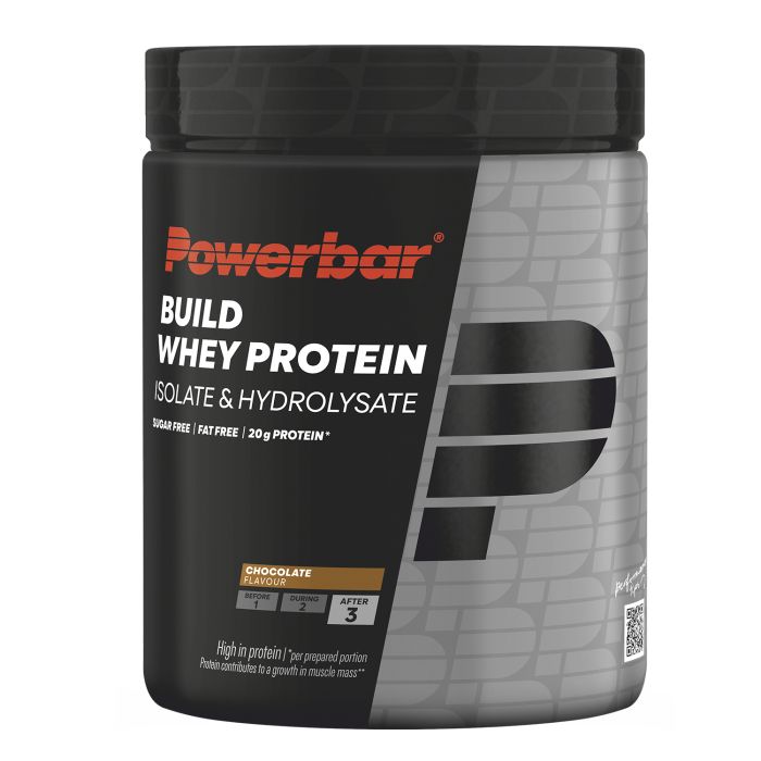 Powerbar Build Whey Protein – Isolat-Hydrolysat (1 x 550 g) – Schokolade
