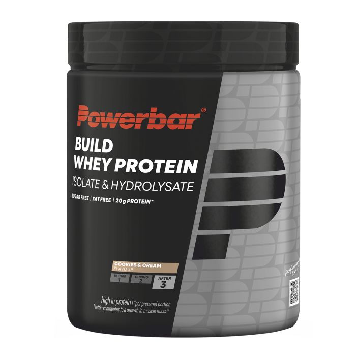 Powerbar Build Whey Protein – Isolat-Hydrolysat (1 x 550 g) – Kekscreme