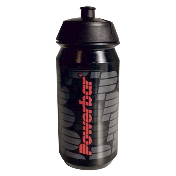 Powerbar Black Line Trinkflasche – 0,50 l – Schwarz