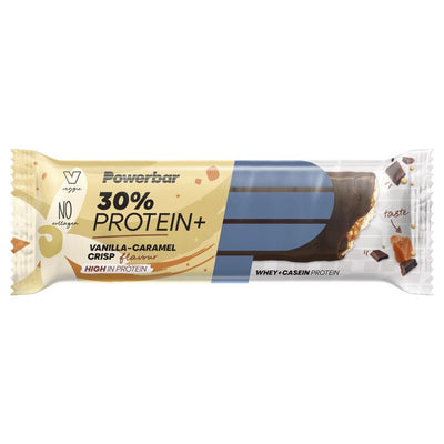 Powerbar 30 % Protein+ (15 x 55 g) – Karamell-Vanille-Crisp