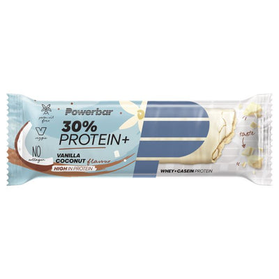 Powerbar 30 % Protein+ (15 x 55 g) – Vanille-Kokosnuss