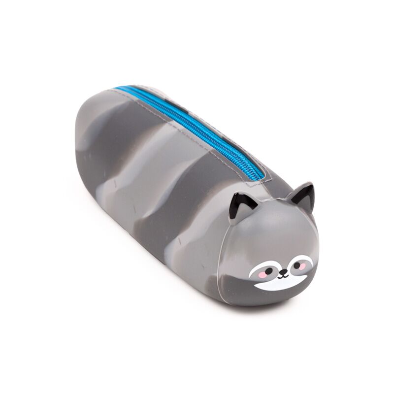 Adoramals Romy der Waschbär Silikon-Federmäppchen