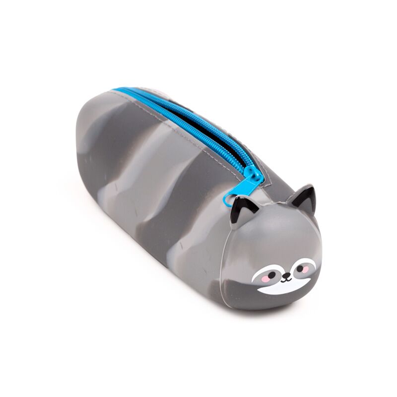 Adoramals Romy der Waschbär Silikon-Federmäppchen