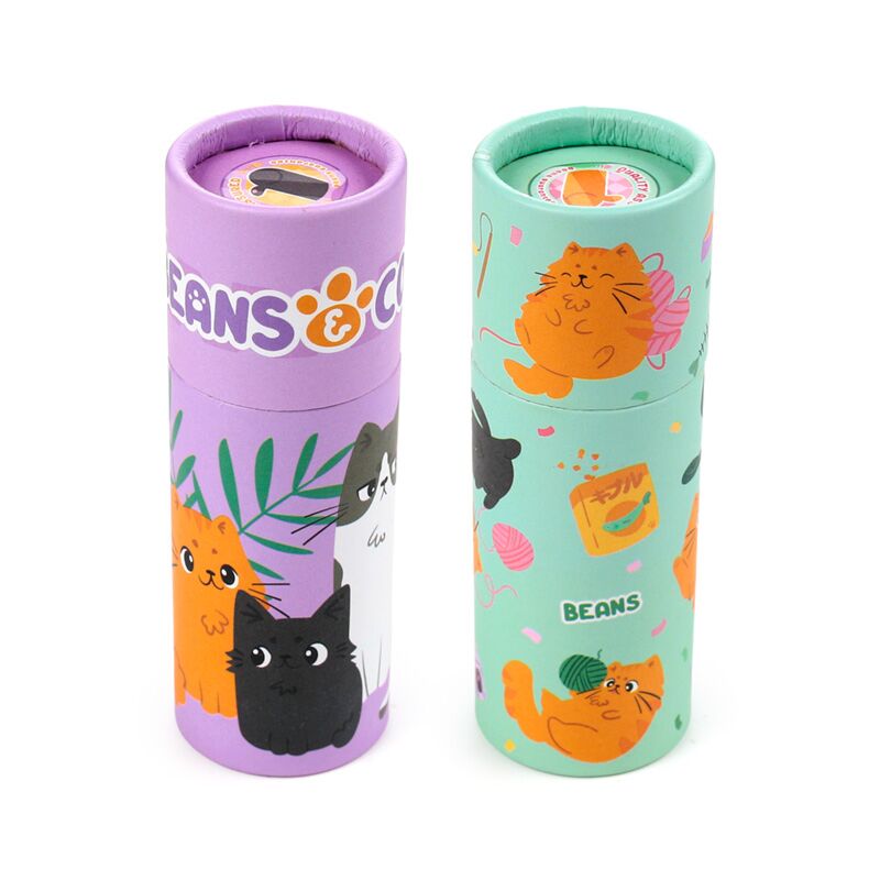 Zeichenetui für Buntstifte mit Katzenmotiv von Beans Co