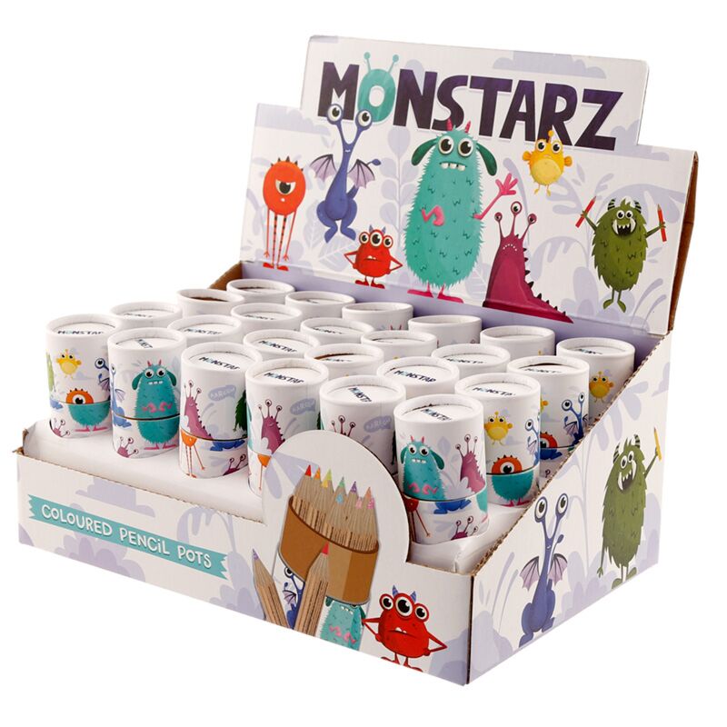Monstarz -Monster - Farbstifte Zeichnungsfall