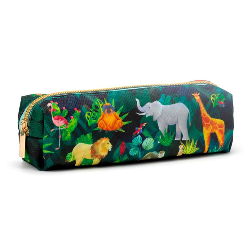 Animal Kingdom Canvas Bleistiftbox