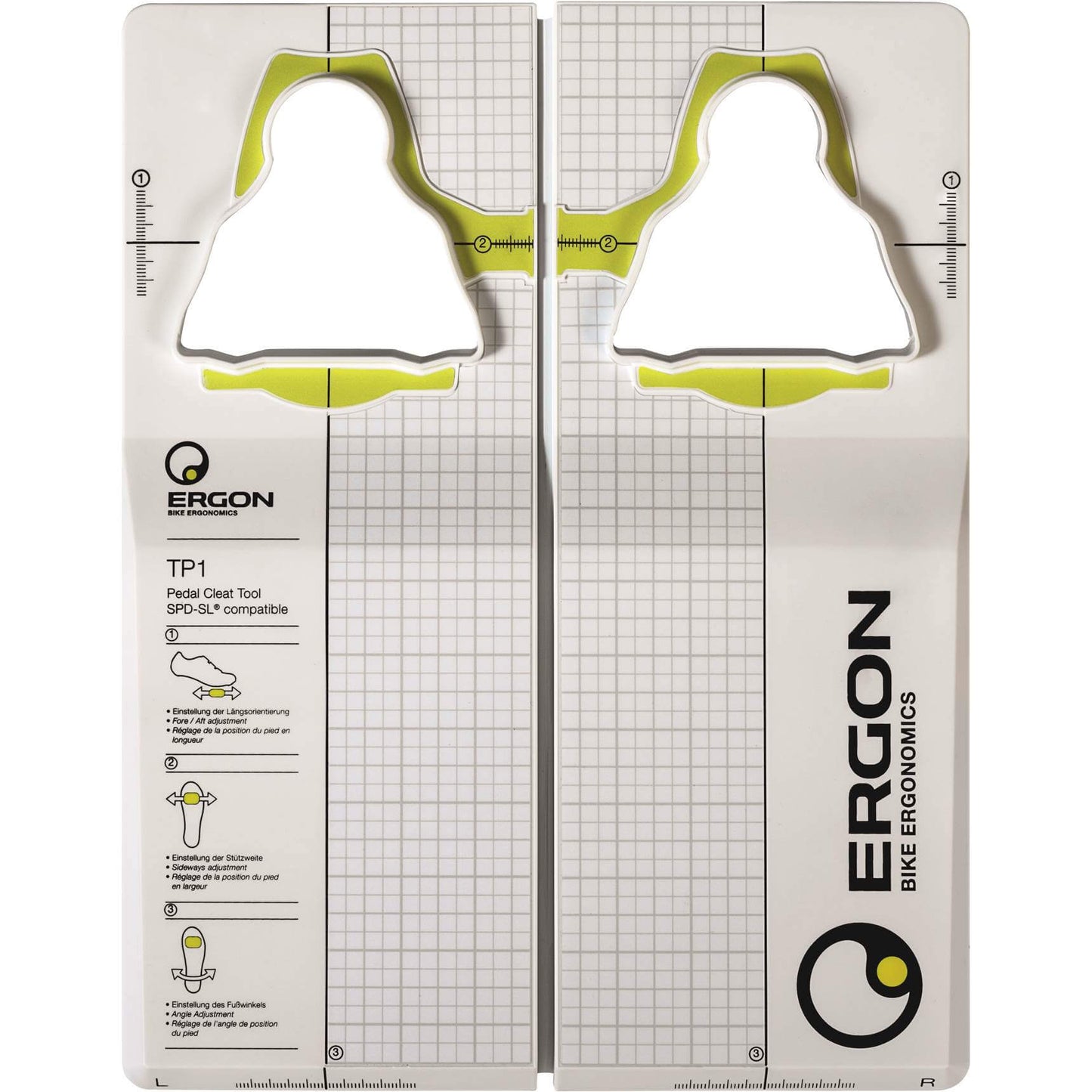 Ergoneinstellungsform TP1 SPD SL -Platte