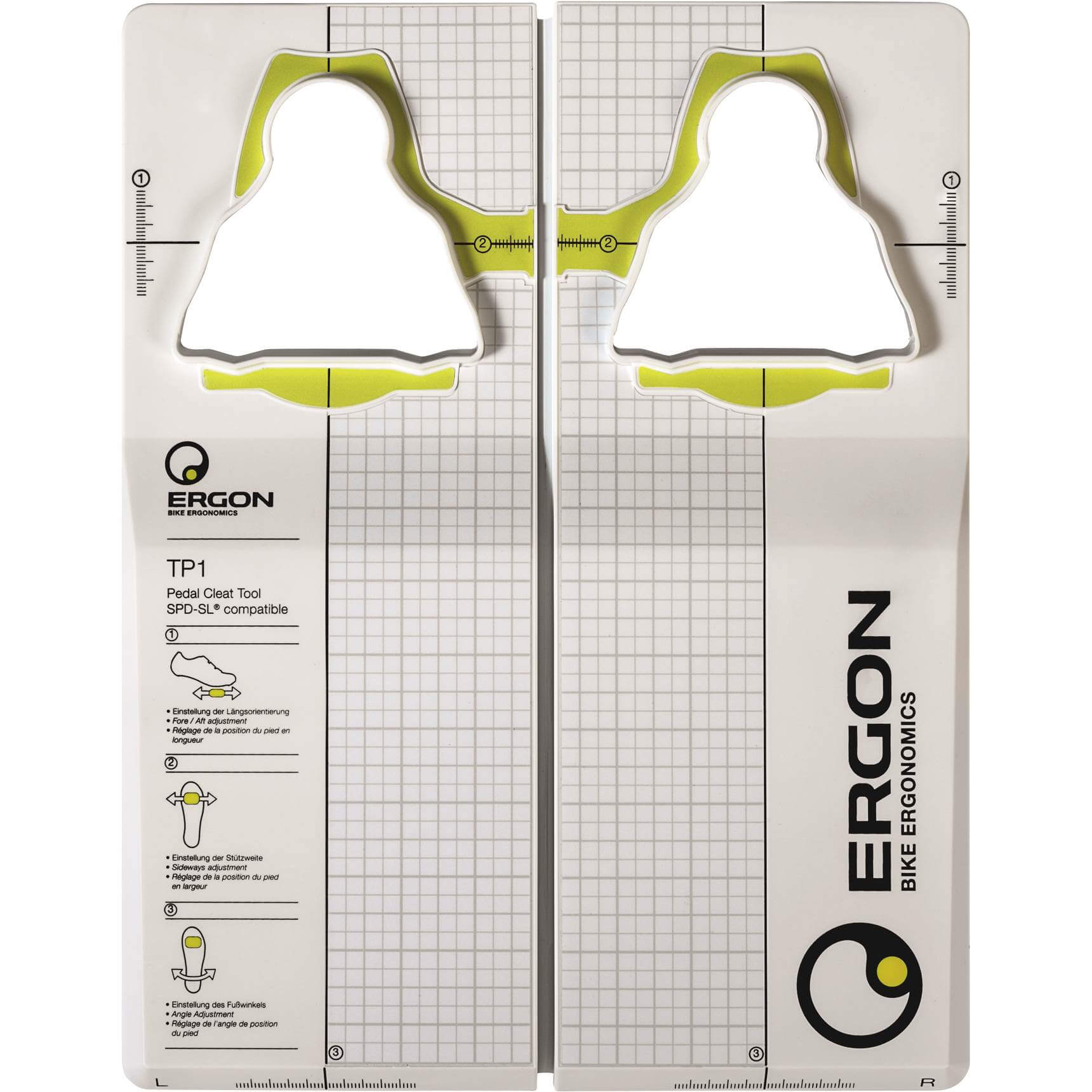 Ergoneinstellungsform TP1 SPD SL -Platte