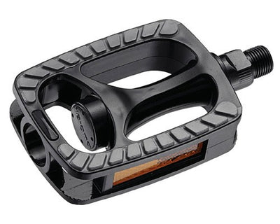 Union-Pedale SP-813. 9 16 Kunststoff, schwarz grau, rutschfest (Hängepackung)