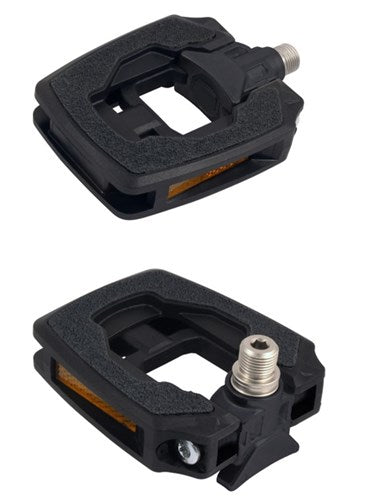 Gewerkschaftsklapppedale SP-157 Sandblock am schwarz