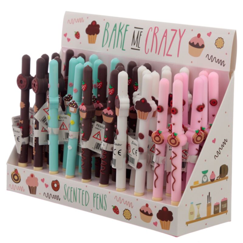 Cake parfümierter feiner Schreibstift - schwarz