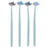 Shark Cafe feiner Schriftsteller Pen - Schwarz