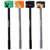 Minecraft Fine Autor Pen Siliconen Top (Alex Steve Creeper Enderman)