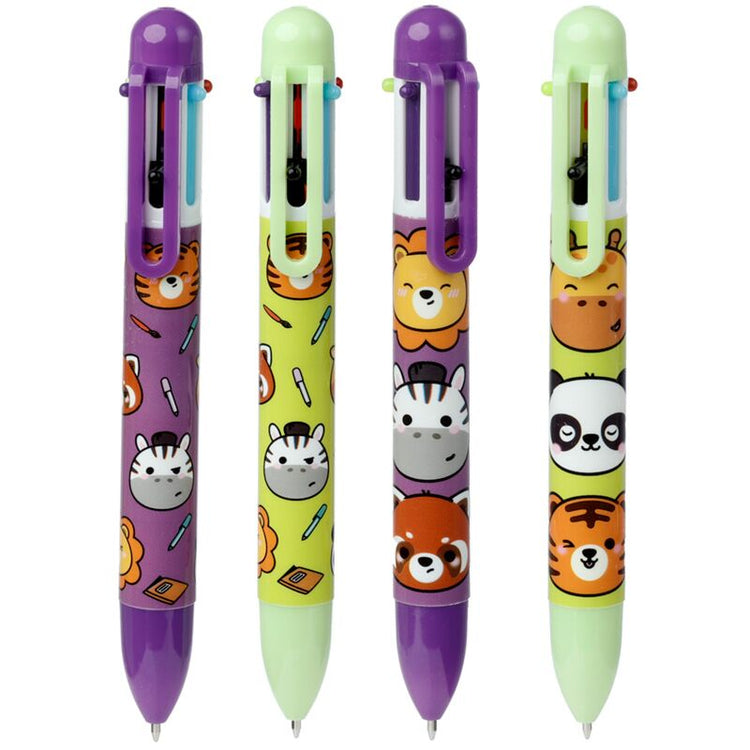 Adoramals wilde Tiere mehr Farben Stift (6 Farben)