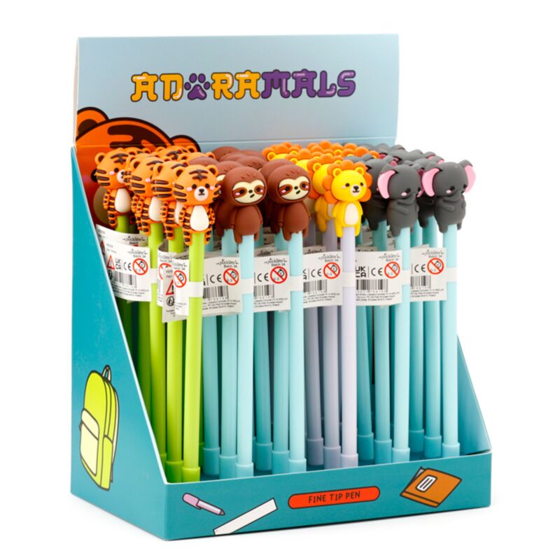 Adoramals Wildtier feiner Schriftsteller Stift - schwarz