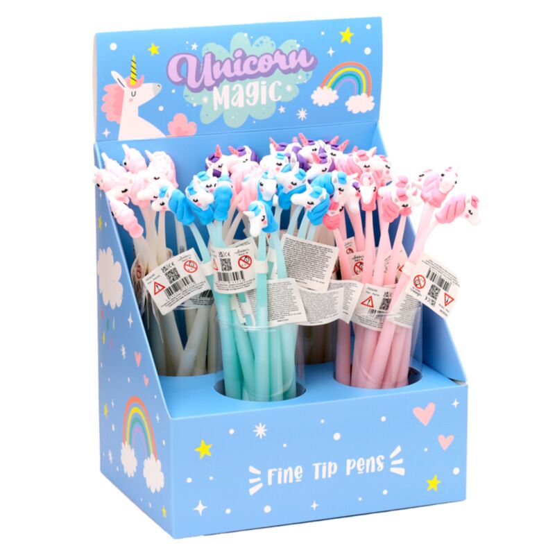 Einhornmagie feiner Schriftsteller Stift - schwarz
