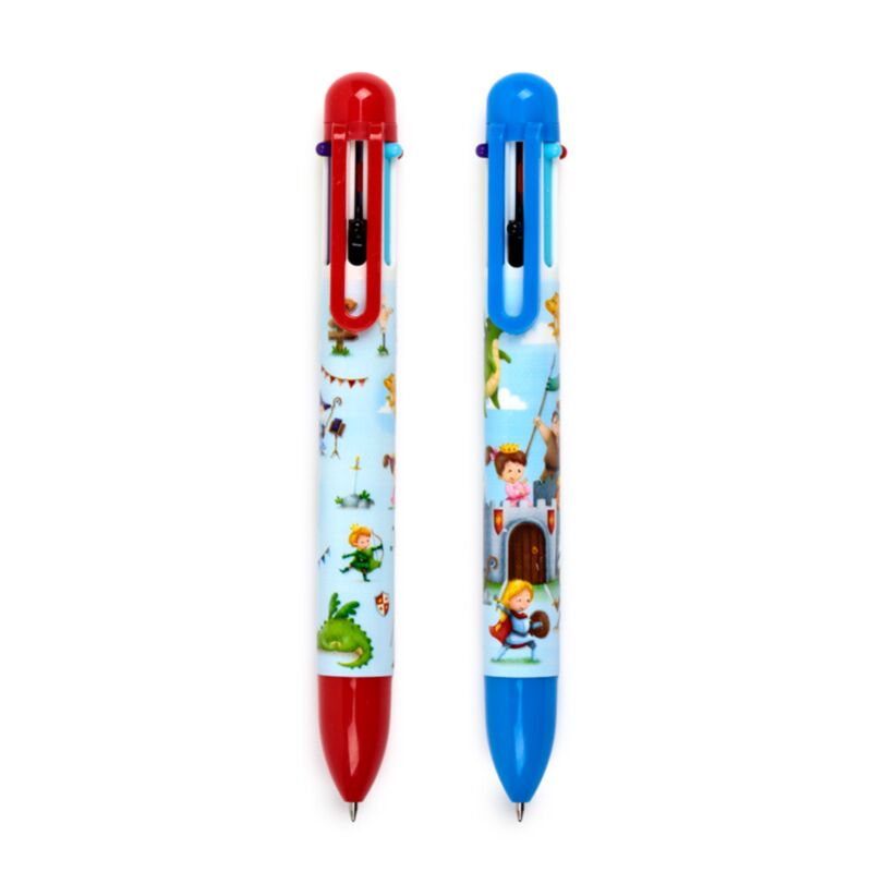 Knights Dragons Multi -Colored Stift (6 Farben)
