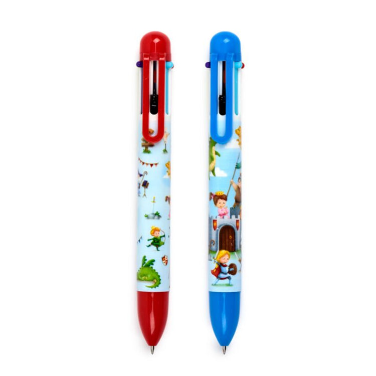 Knights Dragons Multi -Colored Stift (6 Farben)
