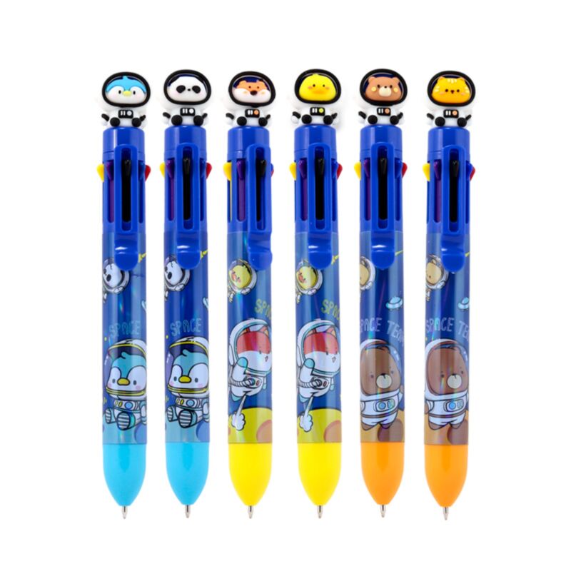 Space Team Multi -Colored Stift (8 Farben)