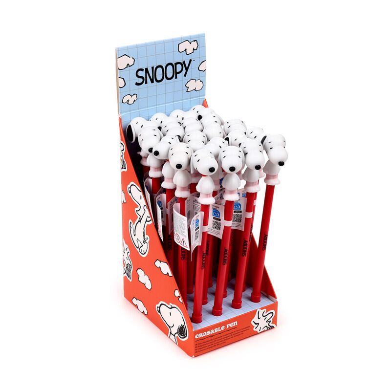 Unglaublicher, löschbarer Stift mit Peanuts-Snoopy-Top