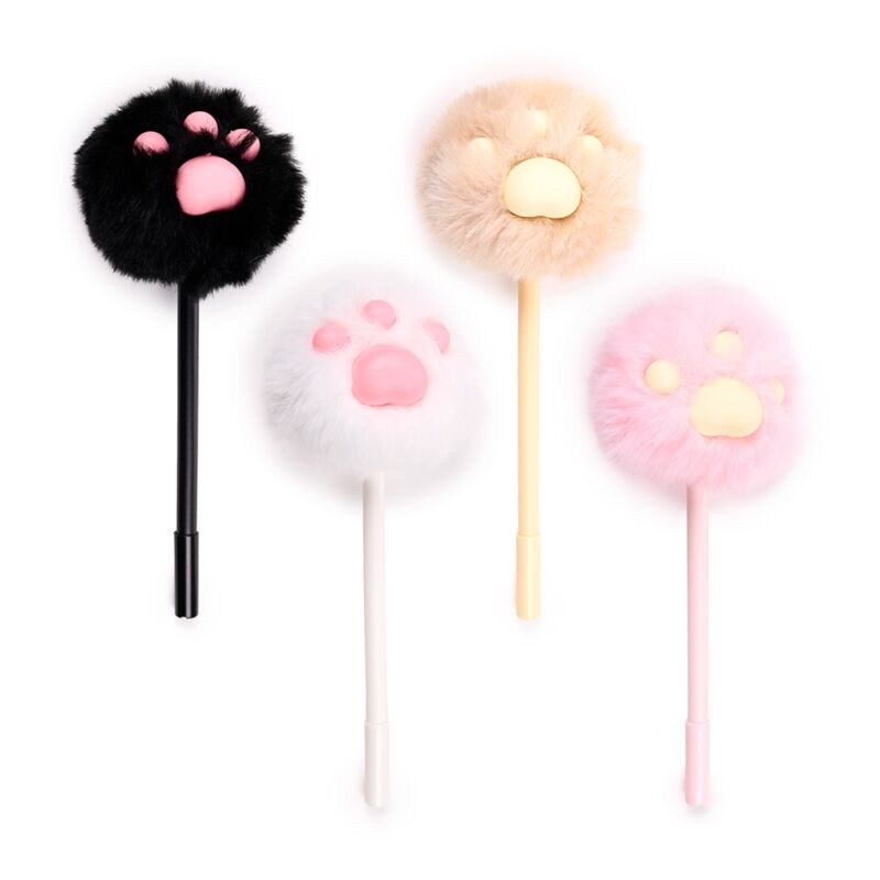 Beans Co Cats Fine Writer-Pom-Pom-Stift