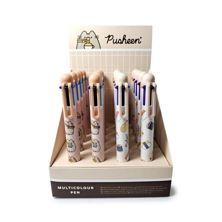 Pusheen the Cat Sushi Club Mehrfarbenstift (6 Farben)