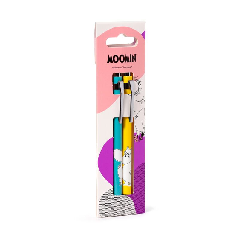 Moomin Duo Pen Set Schwarz