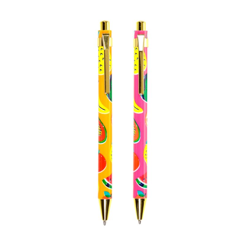Sommerfrüchte Duo Stift Set Schwarz