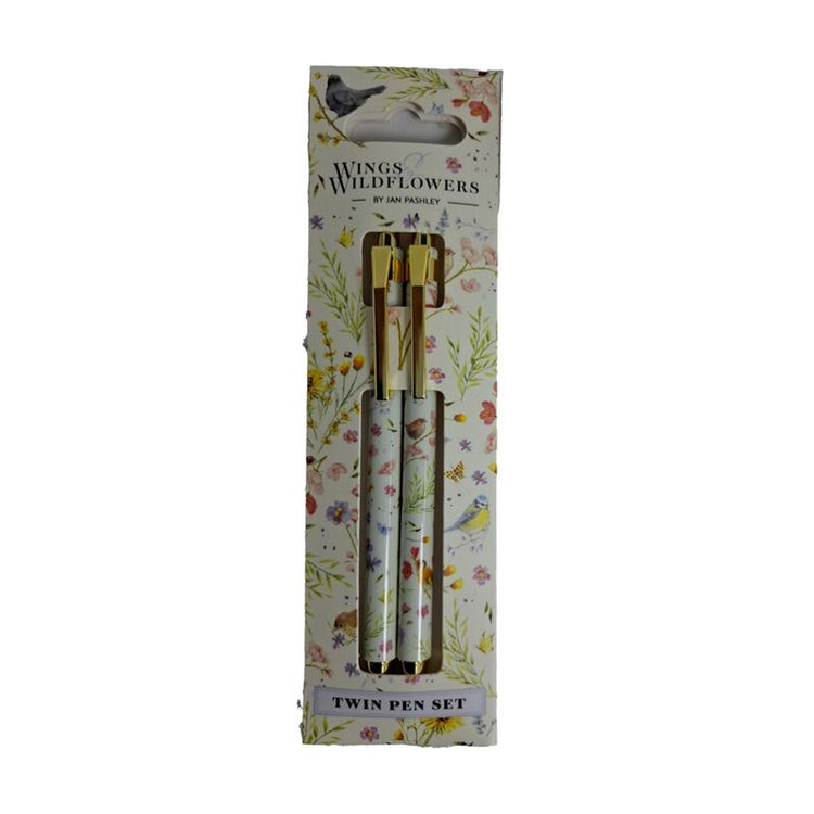 Jan Pashley Wings Wildflowers Duo Stiftset Schwarz