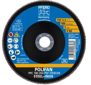 Pferd Fächerscheibe 180mm z60psf Steelox (u) | 10 Stk