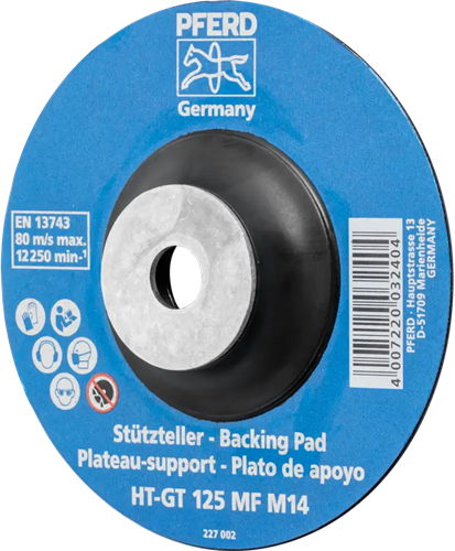 Pferd Stützteller 125mm m14