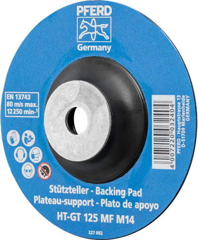 Pferd Stützteller 125mm m14