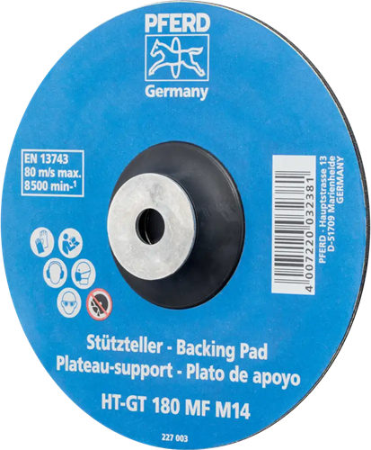 Pferd Stützteller 180mm m14