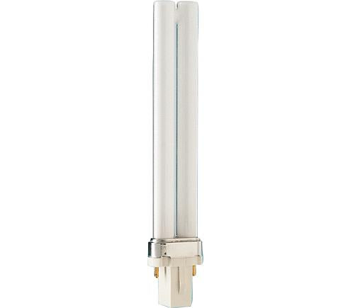 Philips Master-PL-S-Lampe 9W827 2-polig G23 weiß