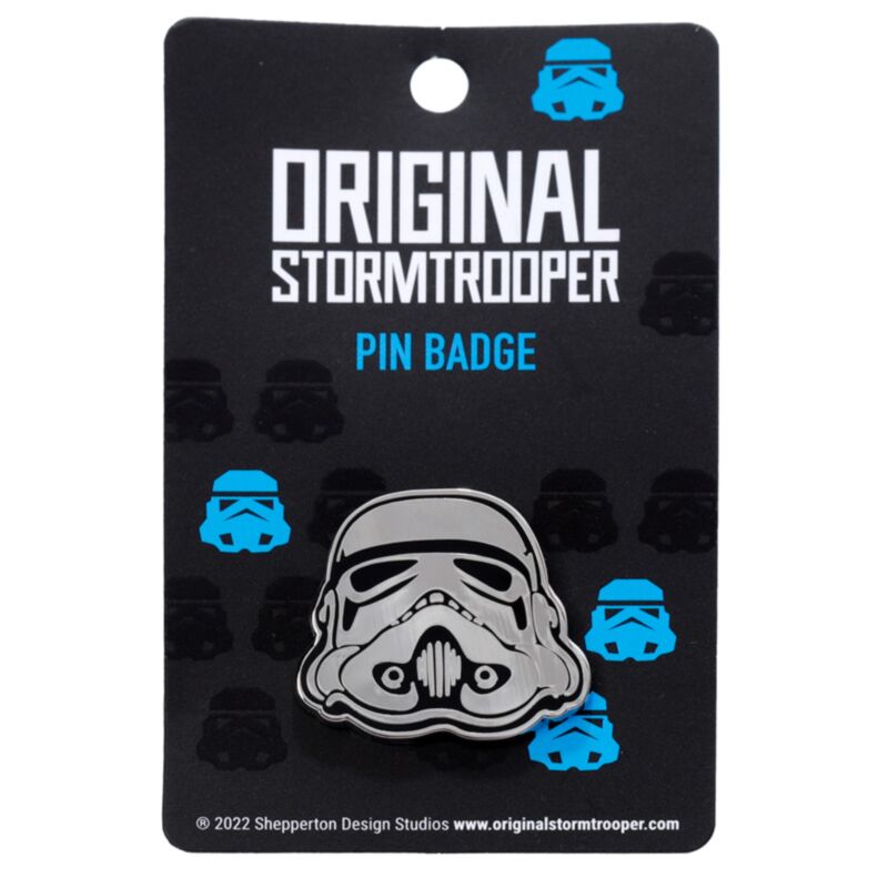 Der ursprüngliche Sturmtrooper -Helm -Email -Button -Abzeichen