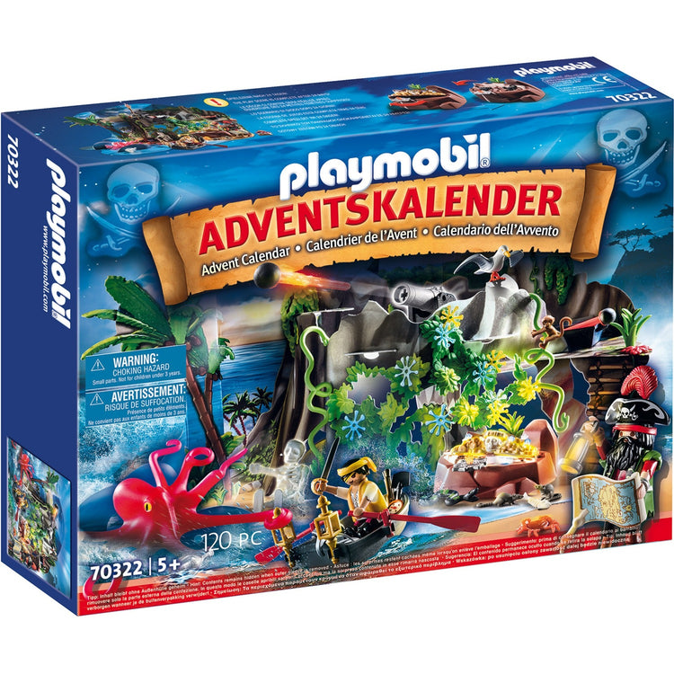Playmobil-Adventskalender-Schatzsuche im Piraten-Inha