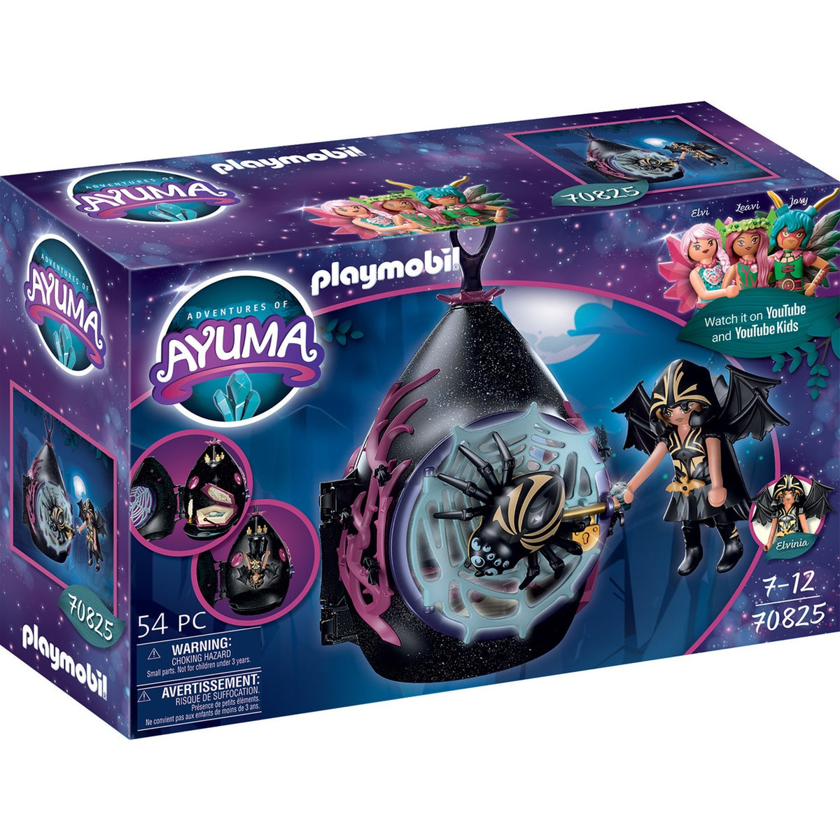 Playmobil Ayuma -Fledermaus -Feen versteckt sich