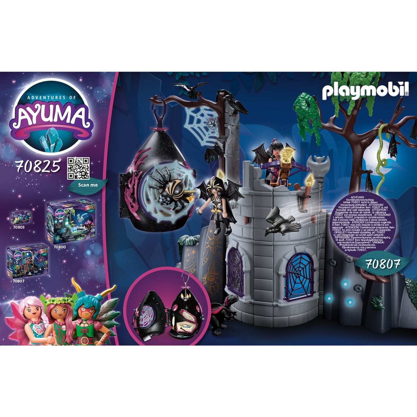 Playmobil Ayuma -Fledermaus -Feen versteckt sich