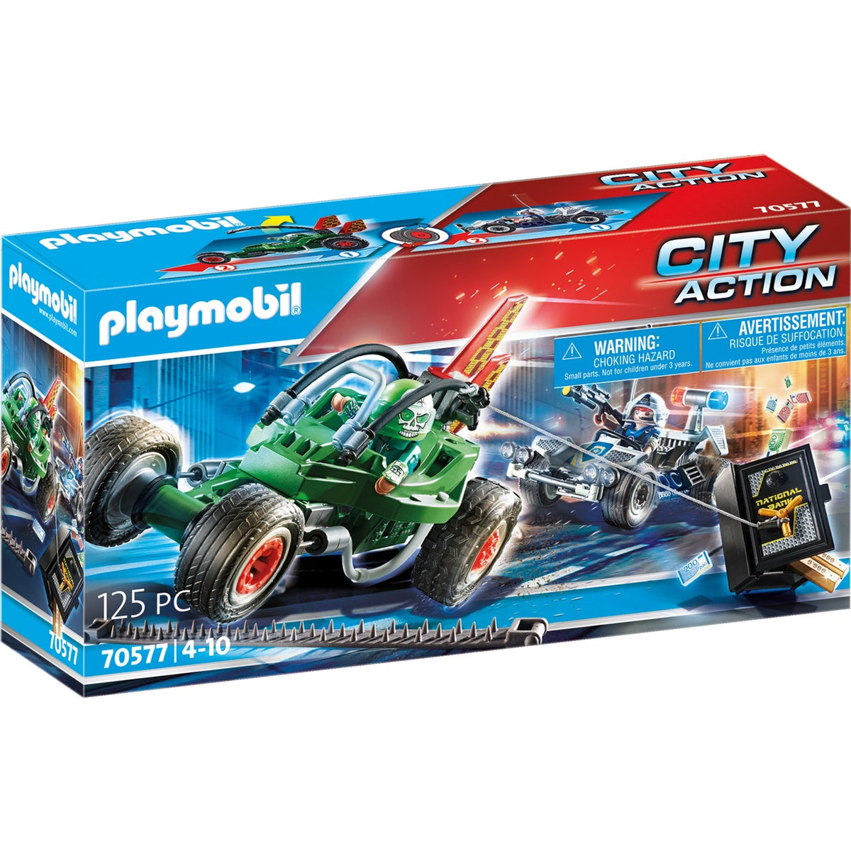 Playmobil City Action Politiekart Streben nach Kluisrover 70577