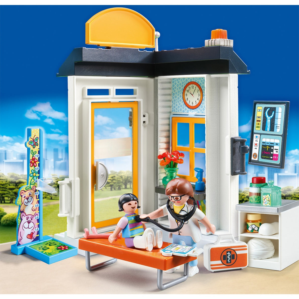 Playmobil City Life Starter Set Kinderarzt 70818