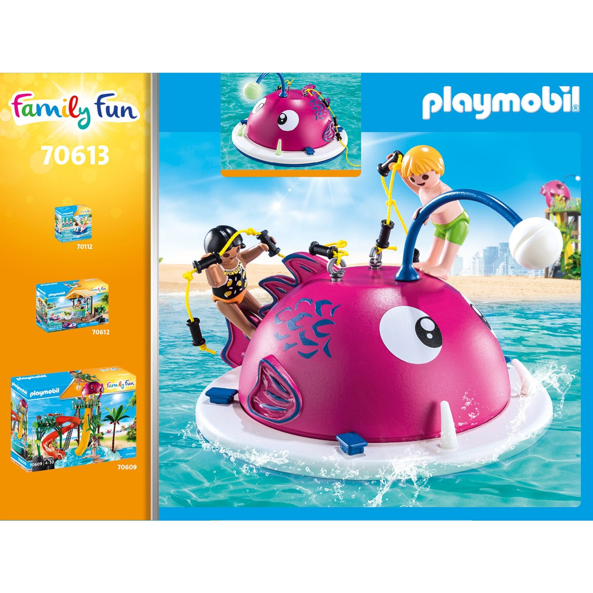 Playmobil Famy Spaß Klettern Schwimminsel