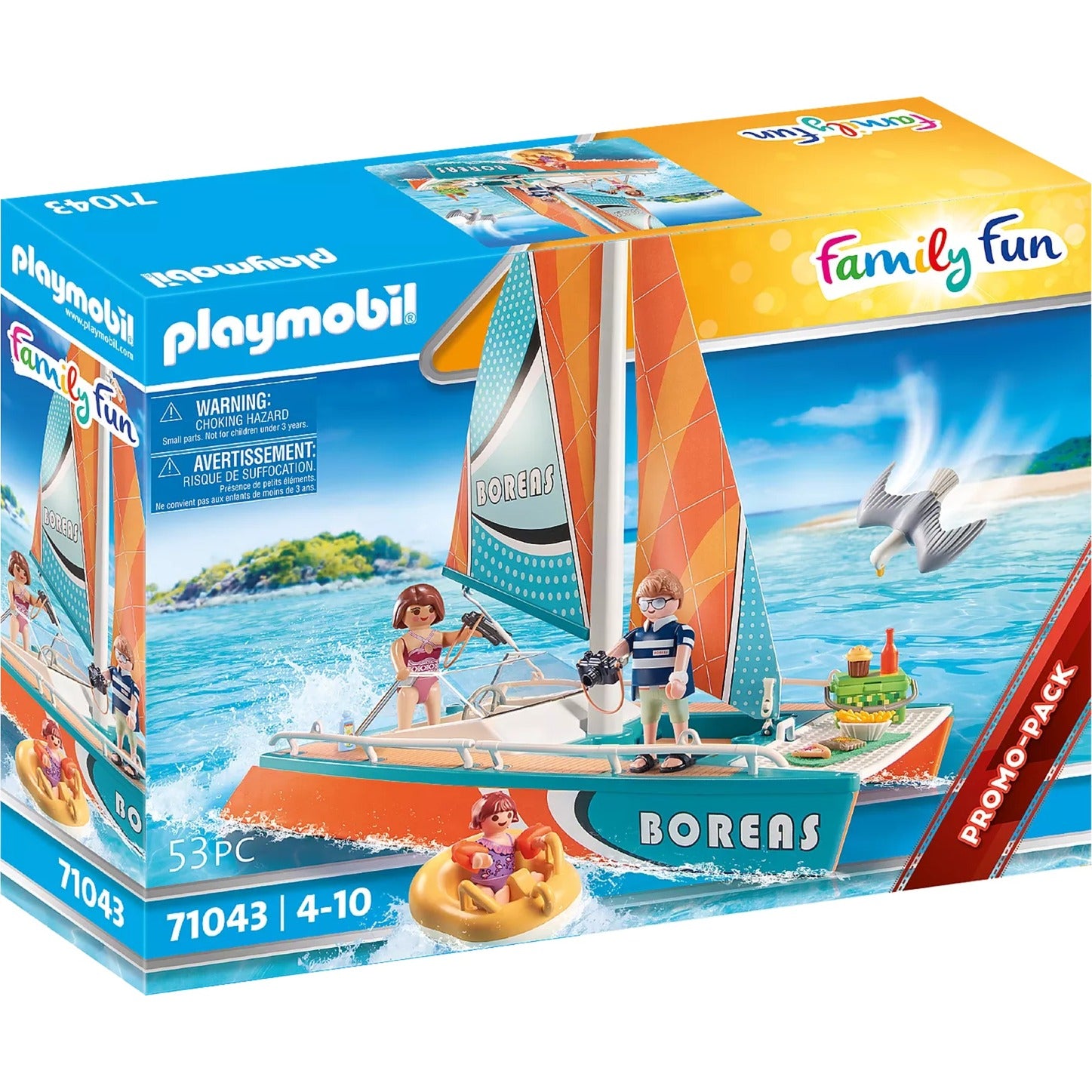 Playmobil Familie Fun Catamaran 71043