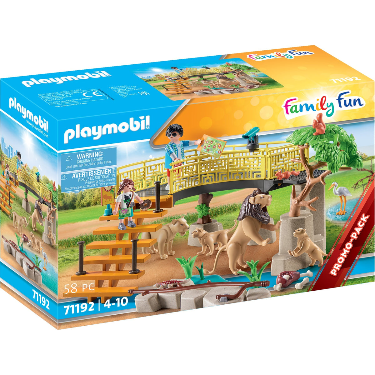 Playmobil Familie Fun Leeuwen im Country Retreat 71192