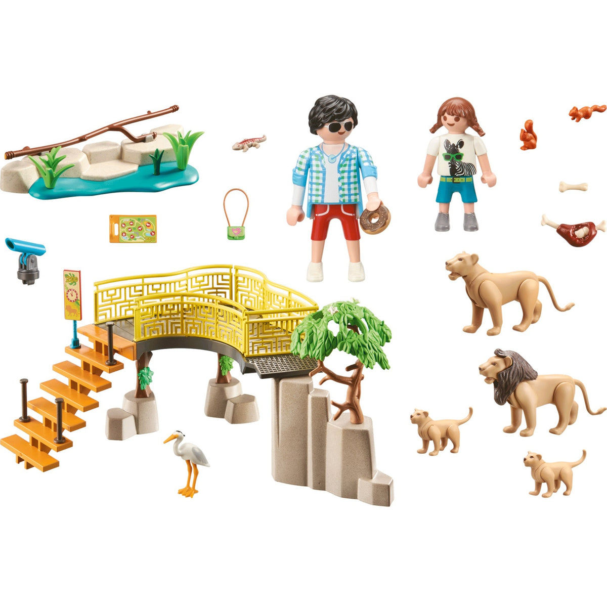 Playmobil Familie Fun Leeuwen im Country Retreat 71192