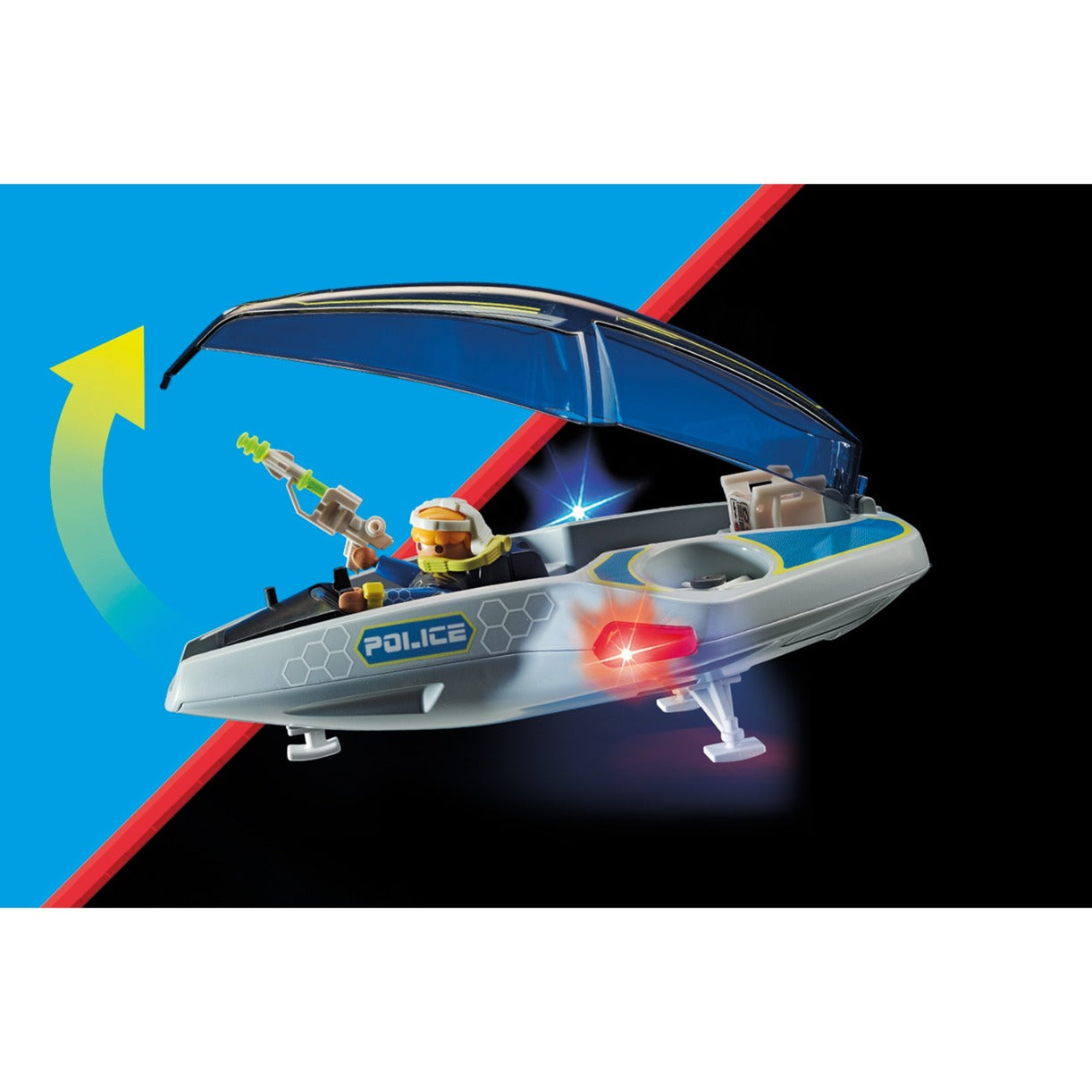 Playmobil Galaxy Police Galaxy Police Segelflugzeug