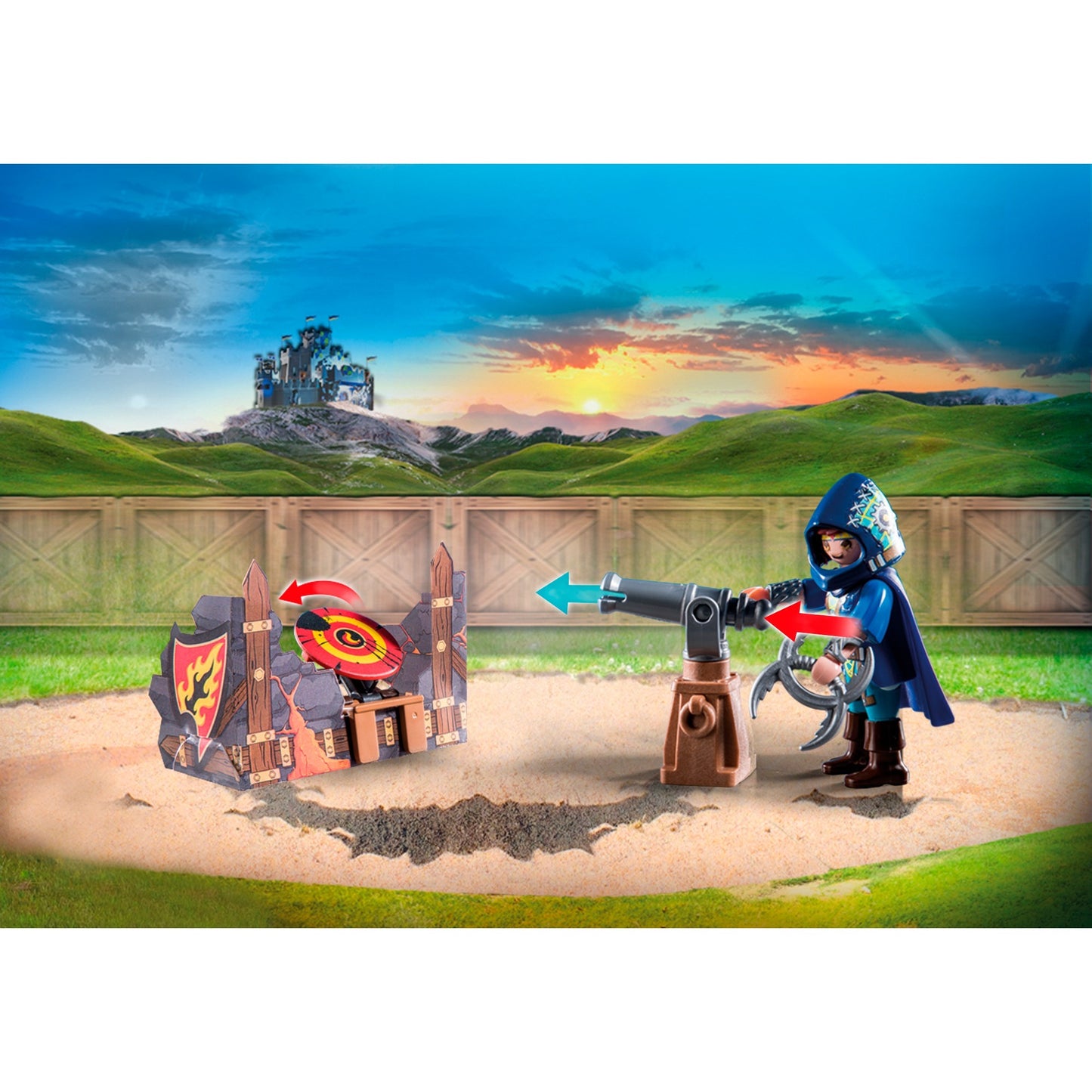 Playmobil Novelmore gegen Burnham Raiders Duel 71212